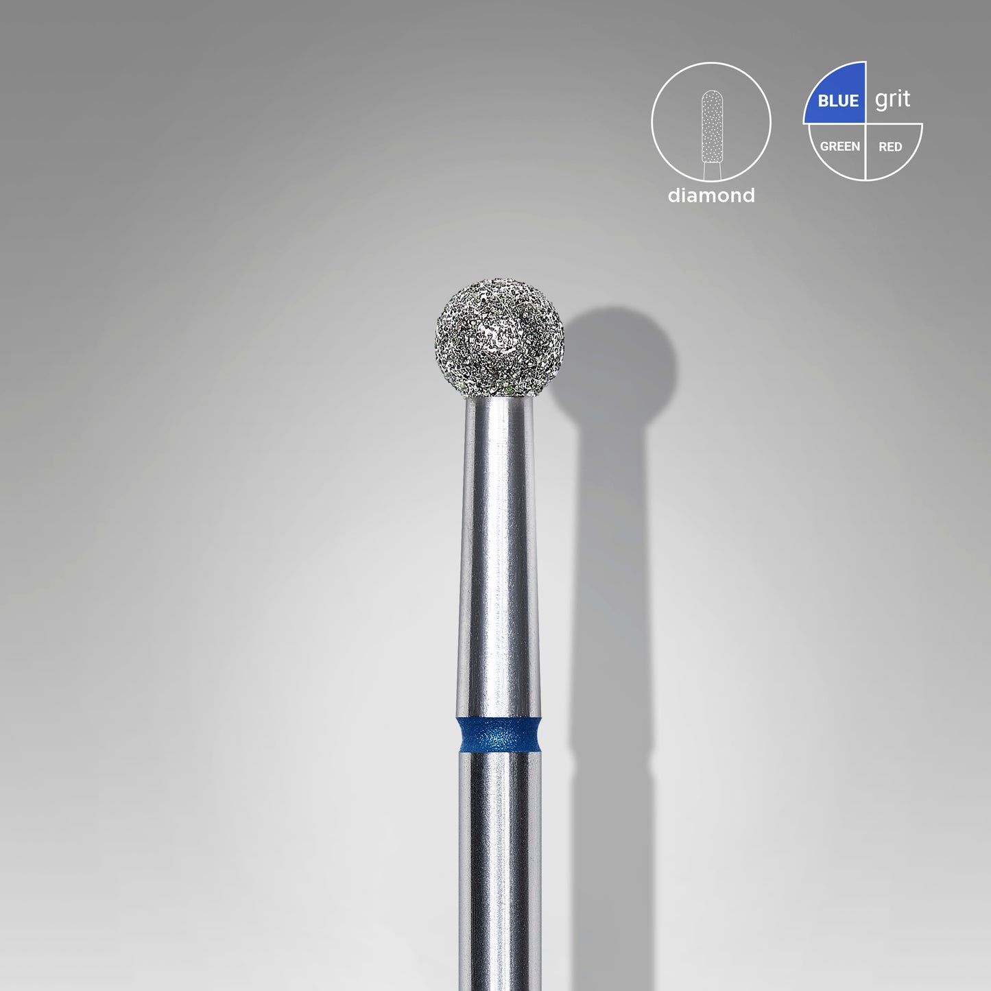 Fraise Diamantée Boule STALEKS PRO EXPERT Bleue 3,5 mm FA01B035