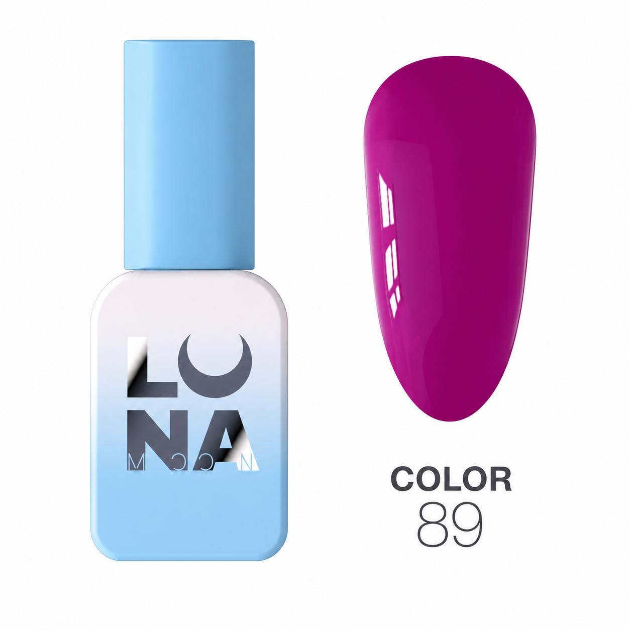 LUNAmoon Color Gel Polish Nº89 Vernis Semi-Permanent