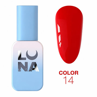 LUNAmoon Color №14 vernis semi-permanent hautement pigmenté TPO FREE