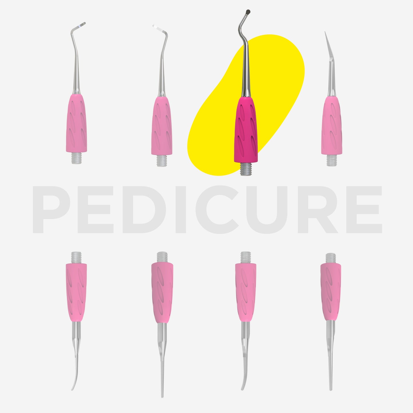 Embout curette demi-sphère pédicure STALEKS PRO COMBO UNIQ 33 WPPQ-33
