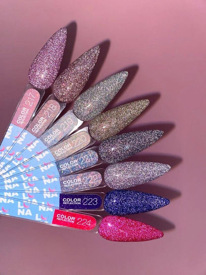 Vernis semi-permanent LUNAmoon réfléchissant color 224 TPO FREE