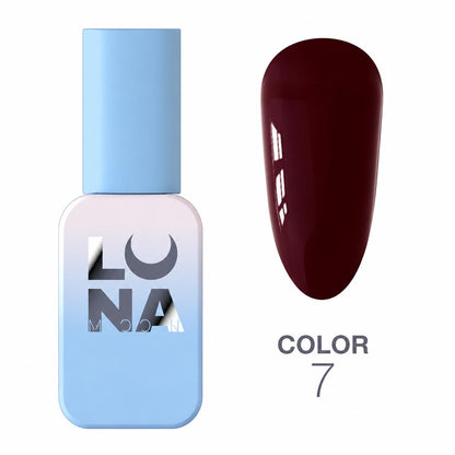 LUNAmoon Color №07 vernis semi-permanent hautement pigmenté TPO FREE