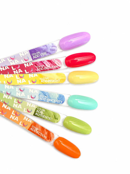 LUNAmoon ADD Vibe Color vernis semi-permanent lavande intense TPO FREE