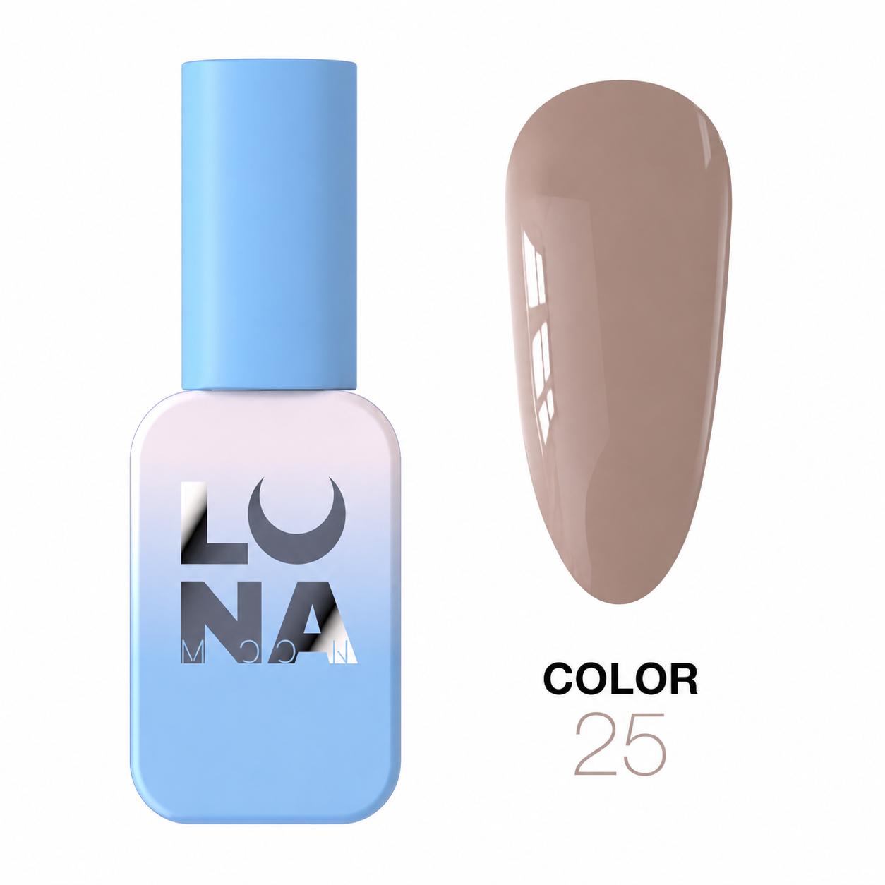 LUNAmoon Color №25 vernis semi-permanent hautement pigmenté TPO FREE