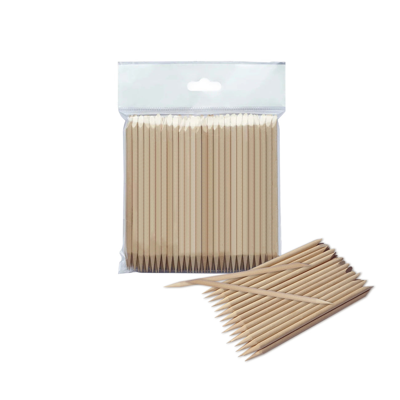 Bâtonnets en bois d’oranger STALEKS PRO EXPERT 11 cm lot de 100 pièces pour manucure professionnelle