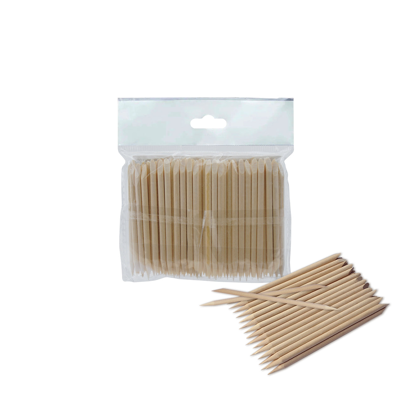 Bâtonnets en bois d’oranger STALEKS PRO EXPERT 7,5 cm pour manucure et pédicure