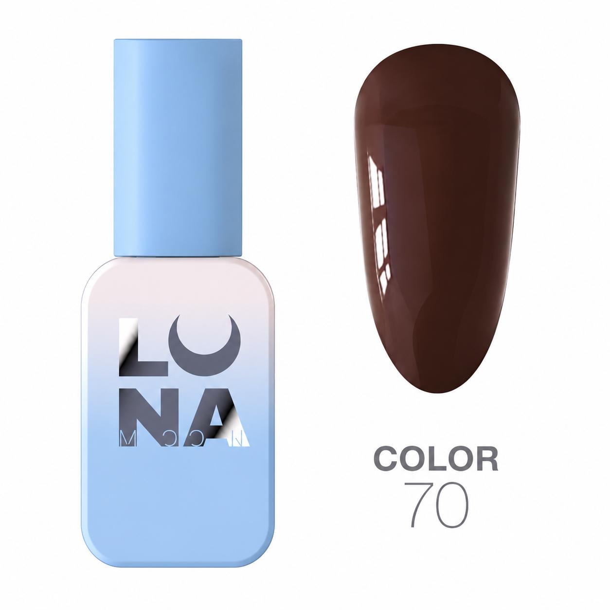 LUNAmoon Color №70 vernis semi-permanent hautement pigmenté TPO FREE