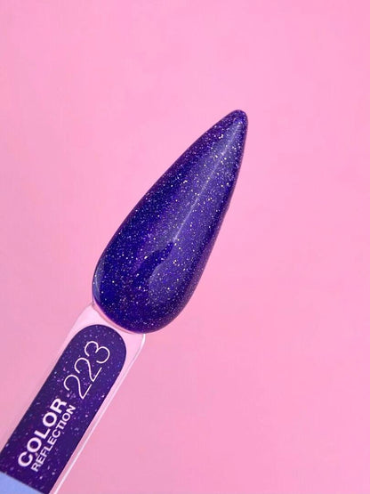 Vernis semi-permanent LUNAmoon réfléchissant color 223 TPO FREE