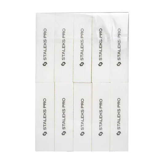 Buffers jetables STALEKS PRO EXPERT 51 grain 150 à 4 faces abrasives lot de 10 pièces