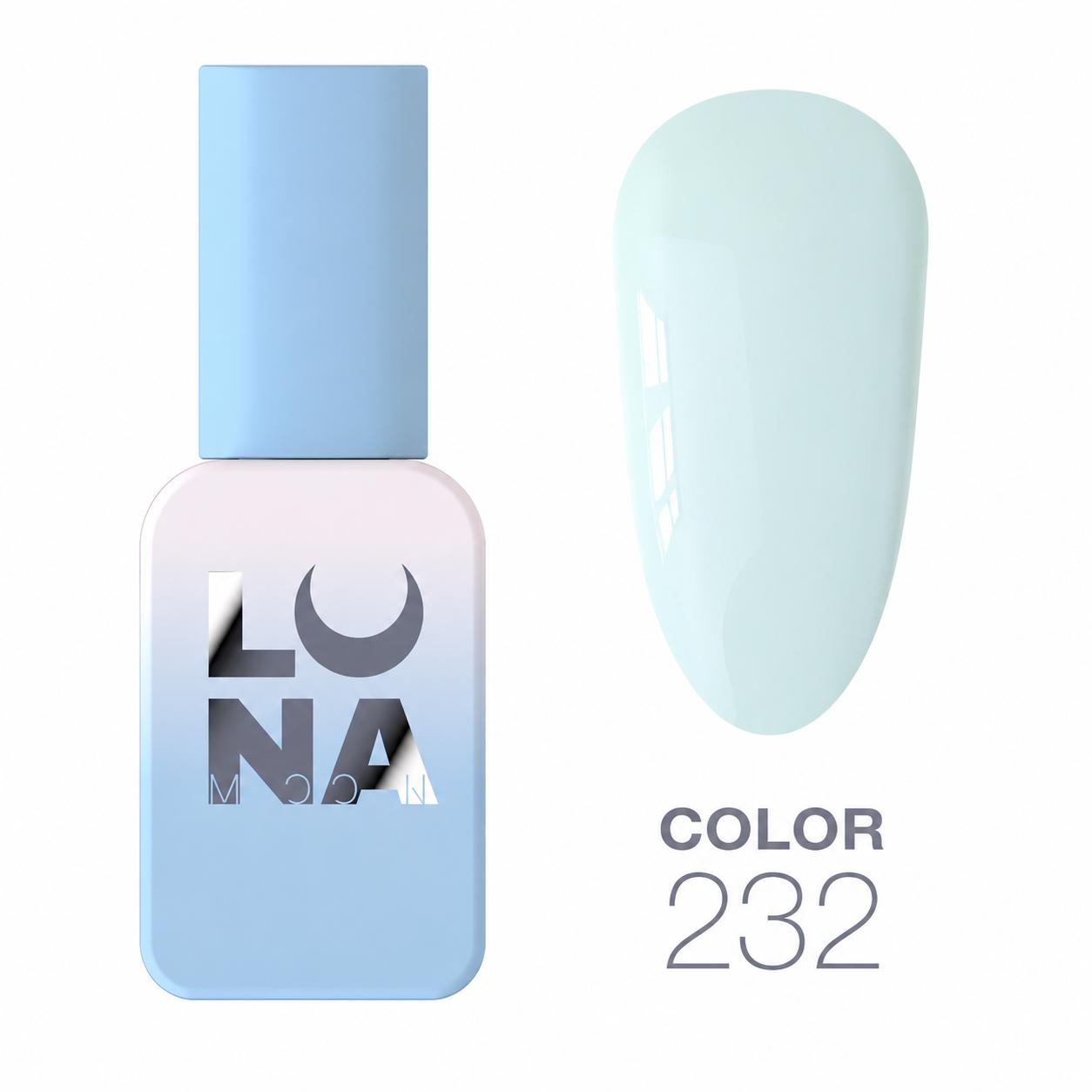 LUNAmoon Color Gel Polish №232 Vernis Semi-Permanent