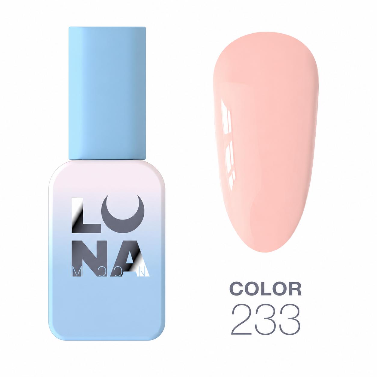 LUNAmoon Color Gel Polish №233 Vernis Semi-Permanent
