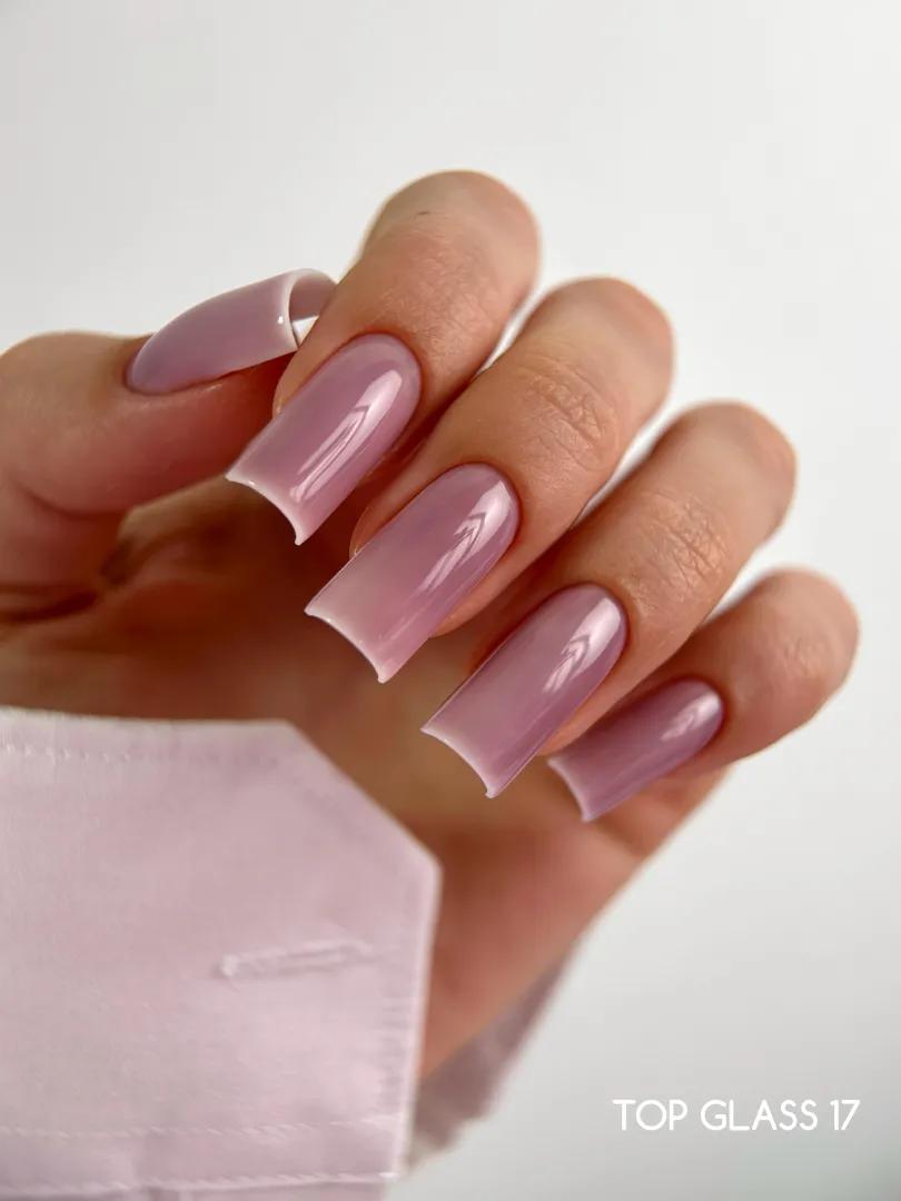 LUNAmoon TOP GLASS 17 Top Coat Coloré Sans Couche Collante