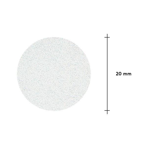 Limes blanches jetables pour disque de pédicure PODODISC M EXPERT 180 grit (50 pcs)