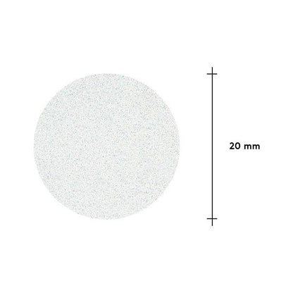 Limes blanches jetables pour disque de pédicure PODODISC M EXPERT 180 grit (50 pcs)