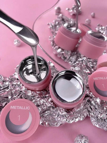 LUNAmoon Metallic Gel №1 Peinture Gel Métallique 5 ml