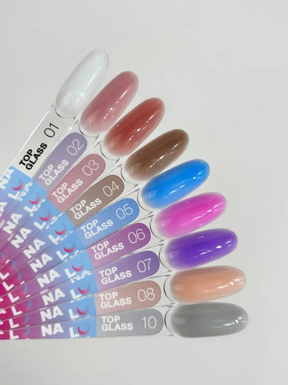 LUNAmoon TOP GLASS 01 Top Coat Coloré  Sans Couche Collante