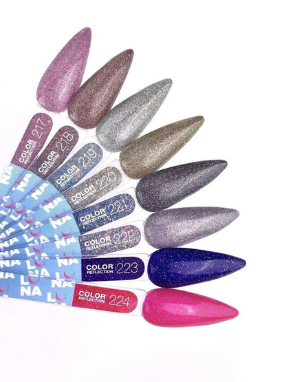 Vernis semi-permanent LUNAmoon réfléchissant color 224 TPO FREE