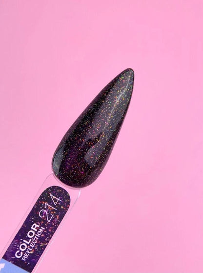 Vernis semi-permanent LUNAmoon réfléchissant color 214 TPO FREE