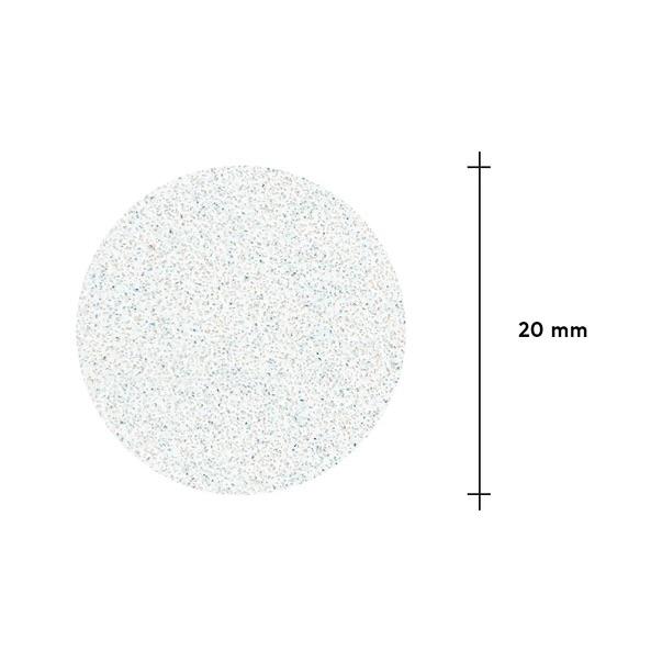 Limes blanches jetables pour disque de pédicure PODODISC M EXPERT 100 grit (50 pcs)
