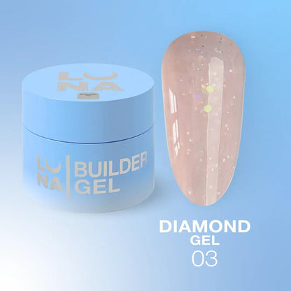 Gel de construction LUNAmoon Diamond Gel N°3
