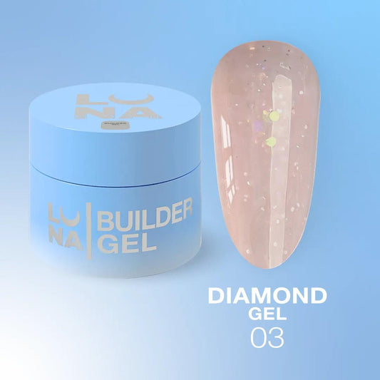 Gel de construction LUNAmoon Diamond Gel N°3