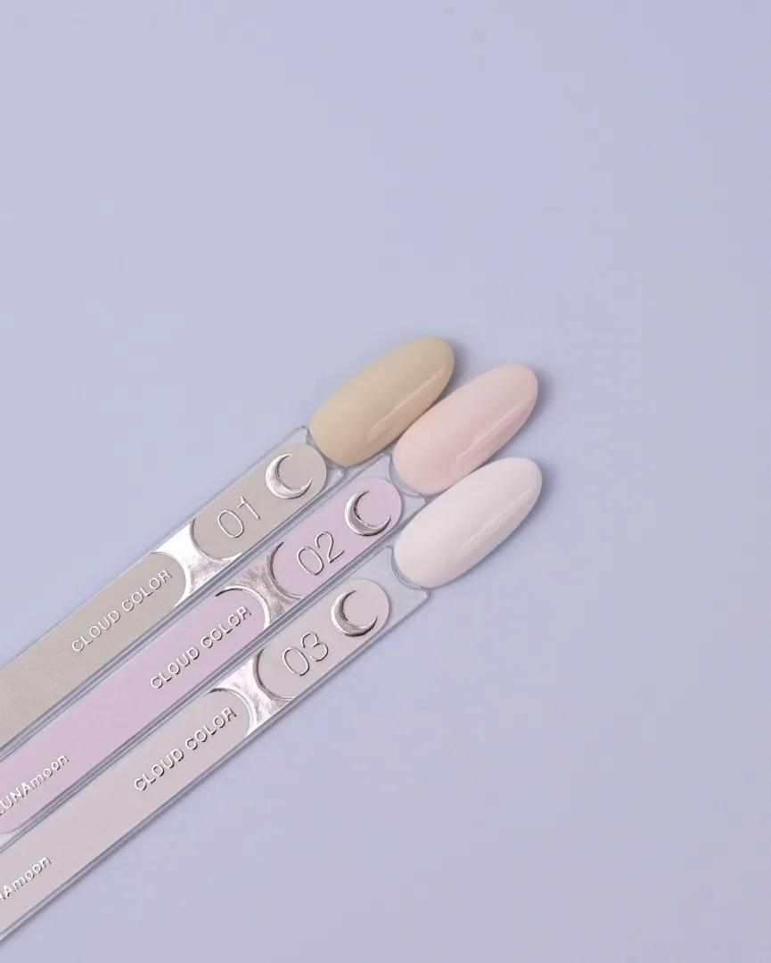 LUNAmoon Cloud Collection Color 03 vernis semi-permanent blanc TPO FREE