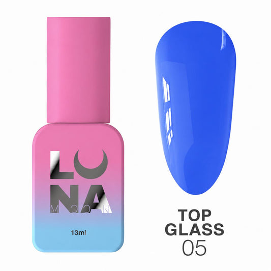 LUNAmoon Top Glass N°05 Top Coat Coloré Sans Résidu 13 ml