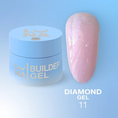Gel de construction  LUNAmoon Diamond Gel N°11