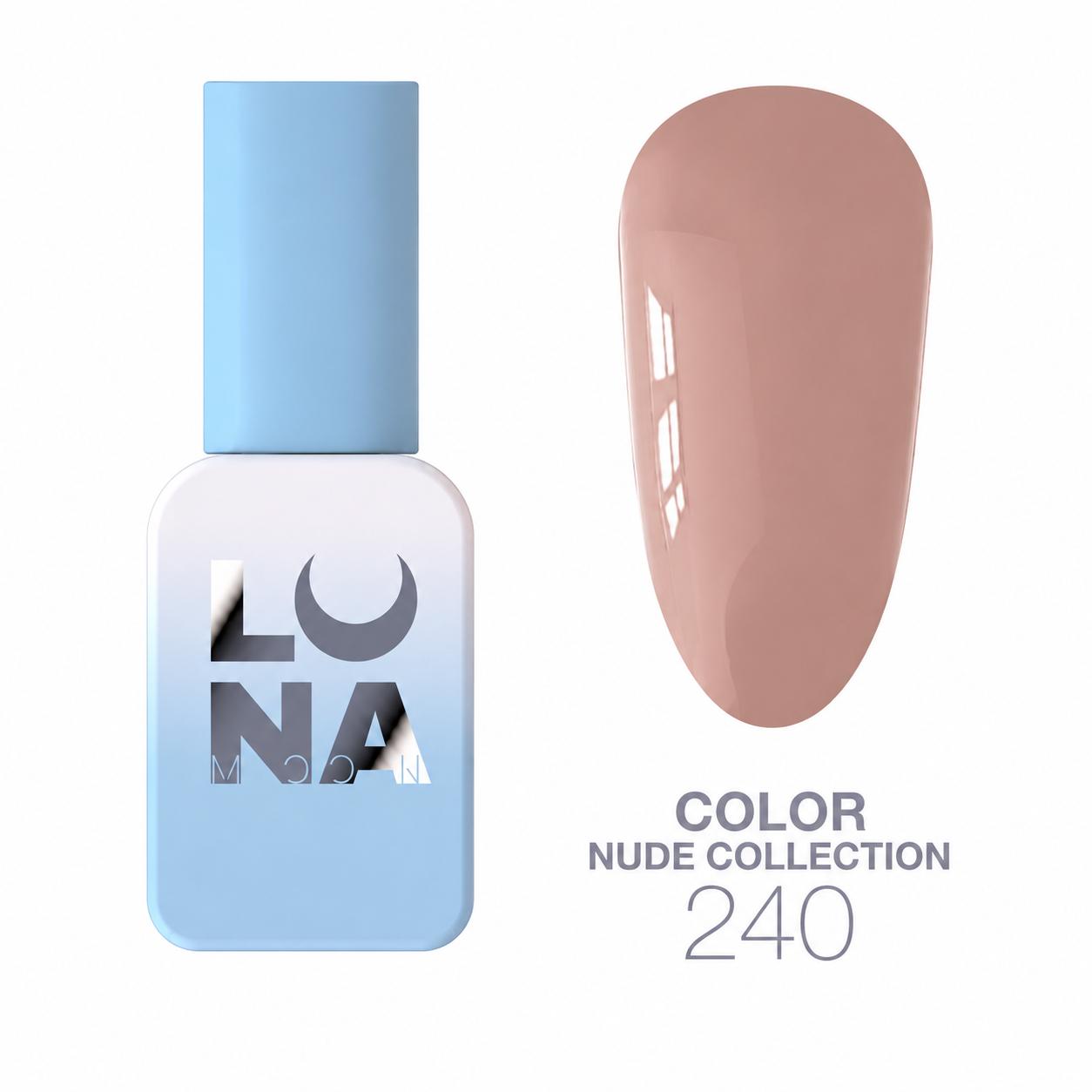 LUNAmoon Color Gel Polish №240 Vernis Semi-Permanent