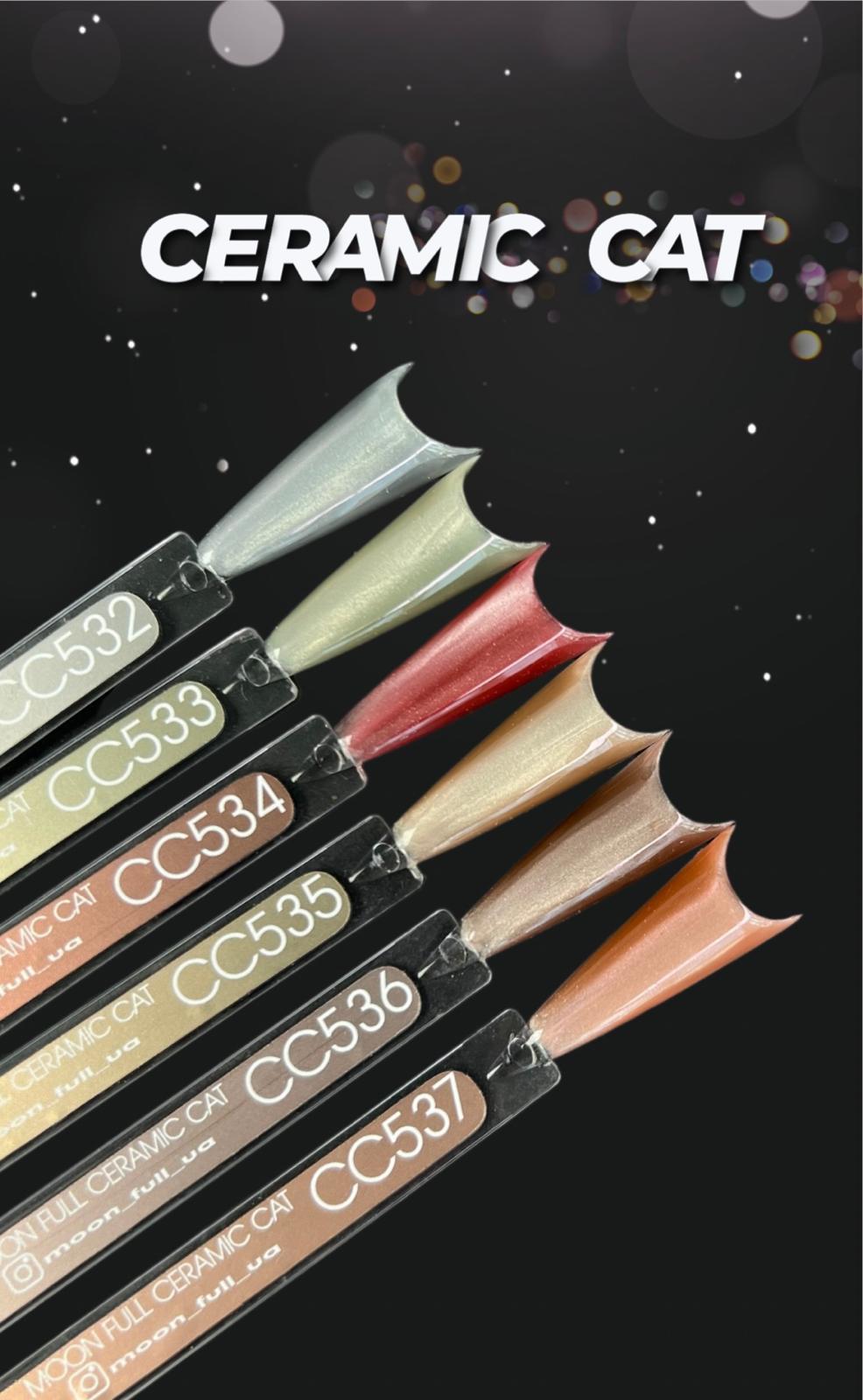 Moon Full Ceramic Cat Eye N°SC533 Vernis Semi-Permanent Magnétique