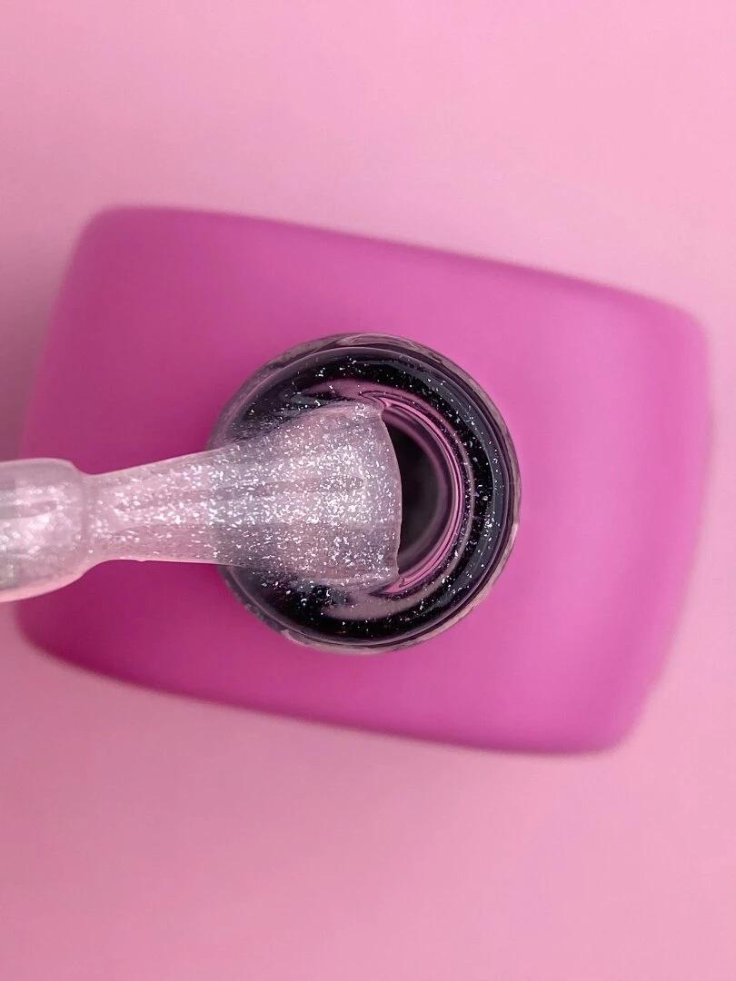Top pour vernis gel LUNAmoon Top Silver 13 ml