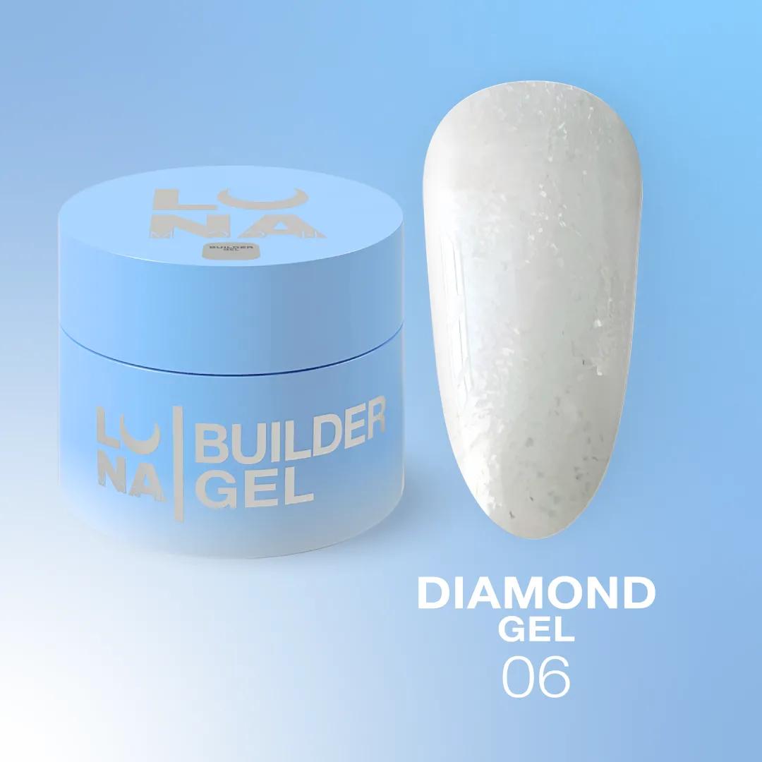 Gel de construction LUNAmoon Diamond Gel N°6