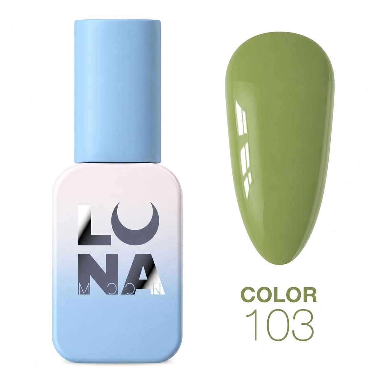 LUNAmoon Color Gel Polish №103 Vernis Semi-Permanent