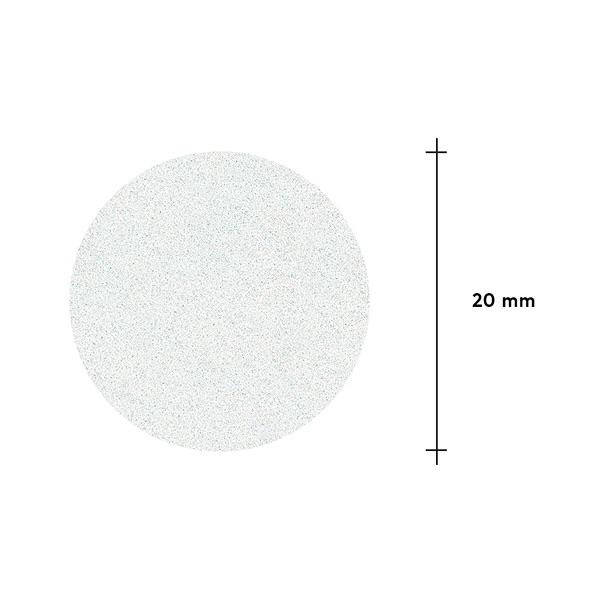 Limes blanches jetables pour disque de pédicure PODODISC M EXPERT 240 grit (50 pcs)
