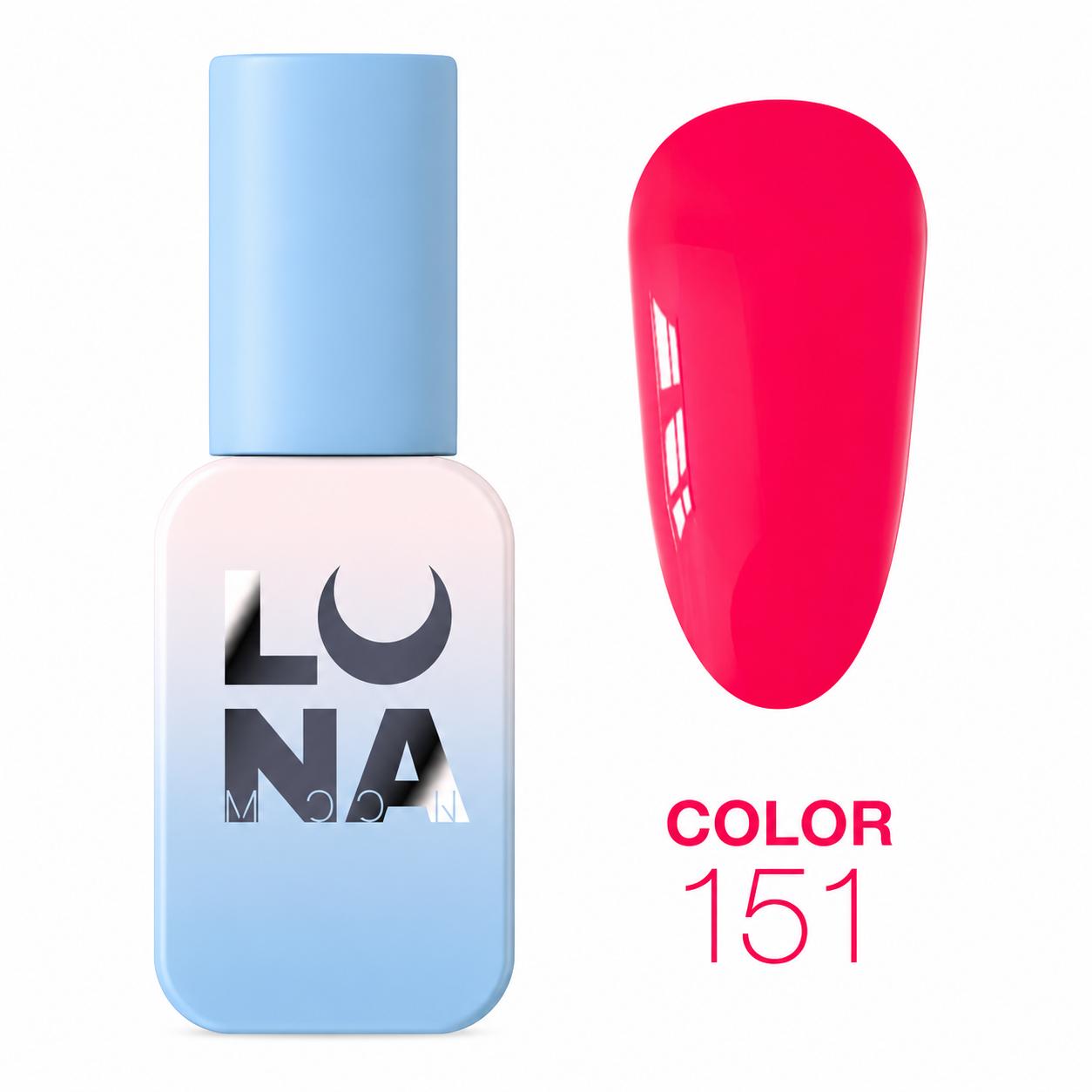 LUNAmoon Color Gel Polish №151 Vernis Semi-Permanent