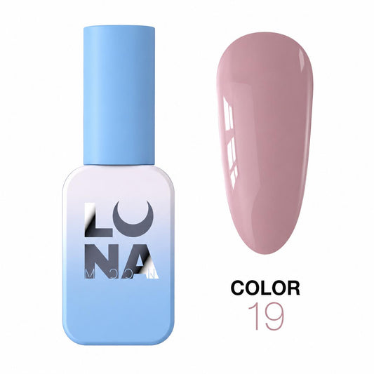 LUNAmoon Color №19 vernis semi-permanent hautement pigmenté TPO FREE