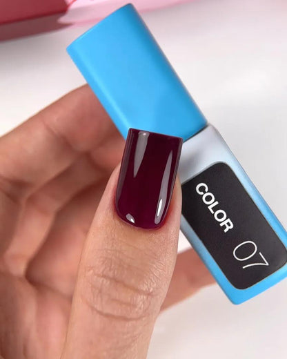 LUNAmoon Color №07 vernis semi-permanent hautement pigmenté TPO FREE