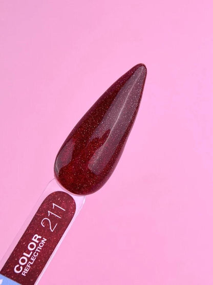 Vernis semi-permanent LUNAmoon réfléchissant color 211 TPO FREE