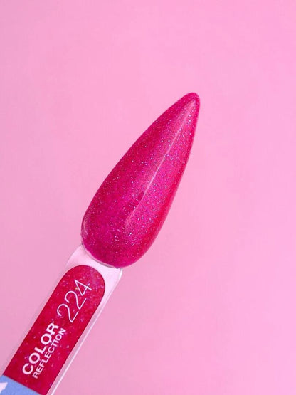 Vernis semi-permanent LUNAmoon réfléchissant color 224 TPO FREE