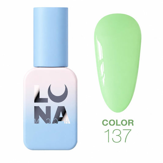 LUNAmoon Color Gel Polish №137 Vernis Semi-Permanent Néon