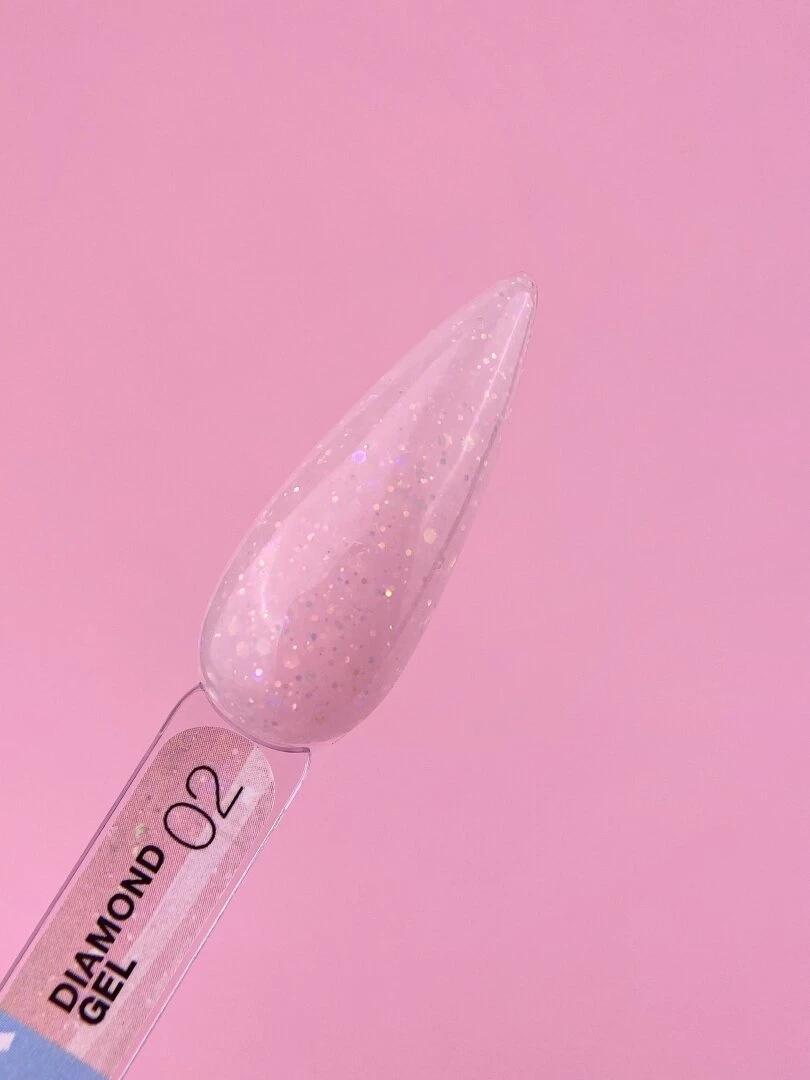 Gel de construction LUNAmoon Diamond Gel N°2