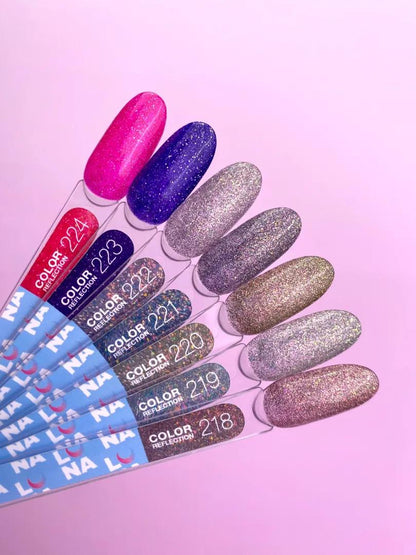 Vernis semi-permanent LUNAmoon réfléchissant color 224 TPO FREE