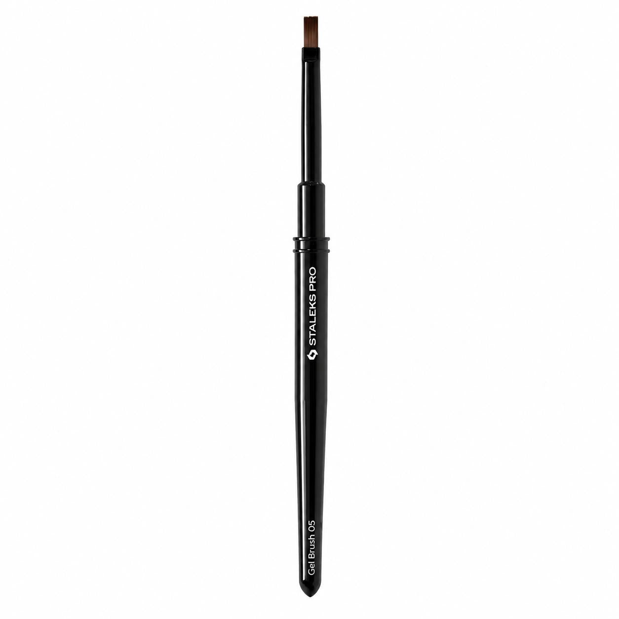 Pinceau gel droit STALEKS PRO EXPERT 5 x 8,5 mm NBE-05