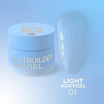 Lunamoon Light Acrygel Gel N° 01 Professional for nail masters