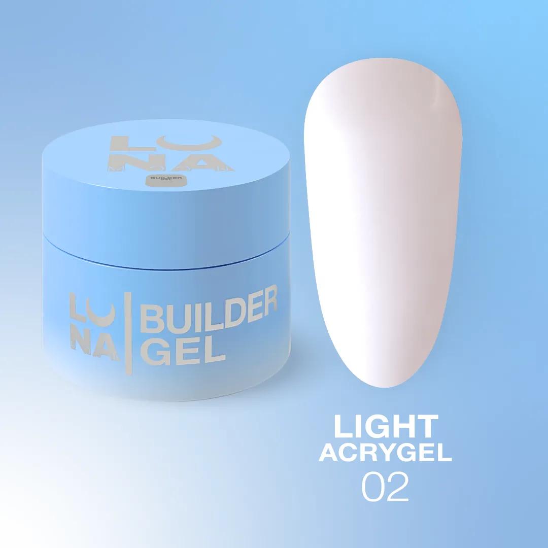 Lunamoon Light Acrygel Gel N°02 Professional for nail masters