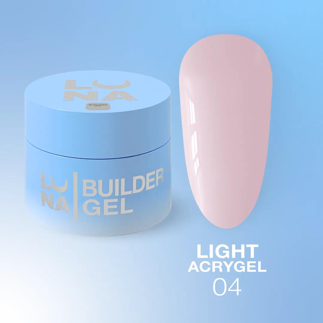 Lunamoon Light Acrygel Gel N°04 Professional for nail masters