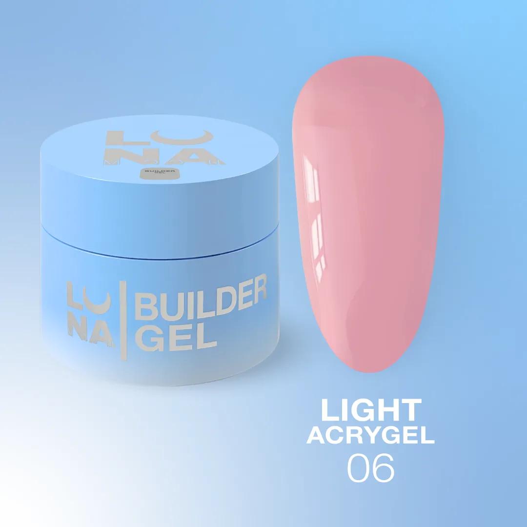 Lunamoon Light Acrygel Gel N°06 Professional for nail masters