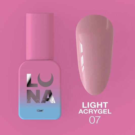 Lunamoon Light Acrygel Gel N°07 Professional for nail masters
