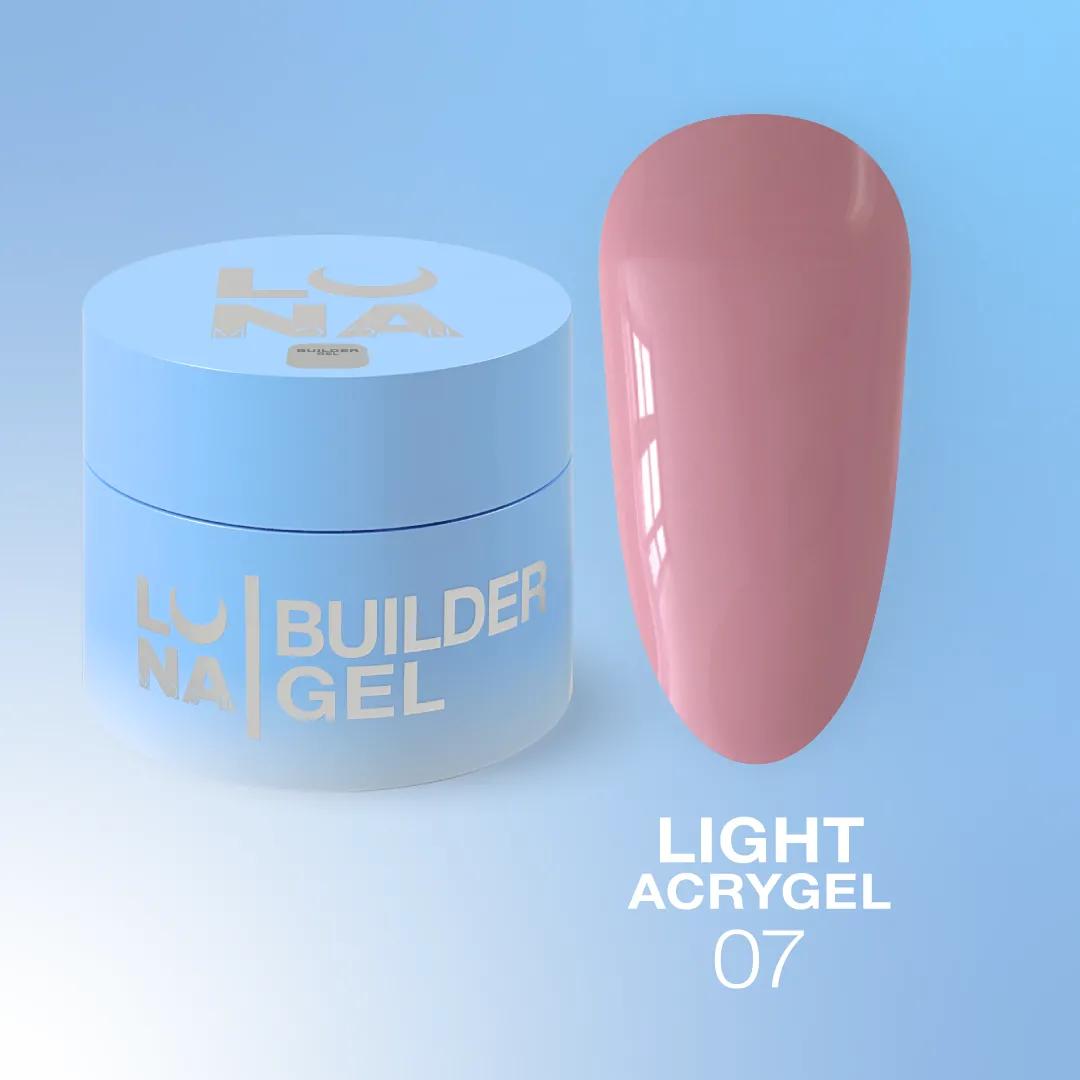Lunamoon Light Acrygel Gel N° 07 Professional for nail masters