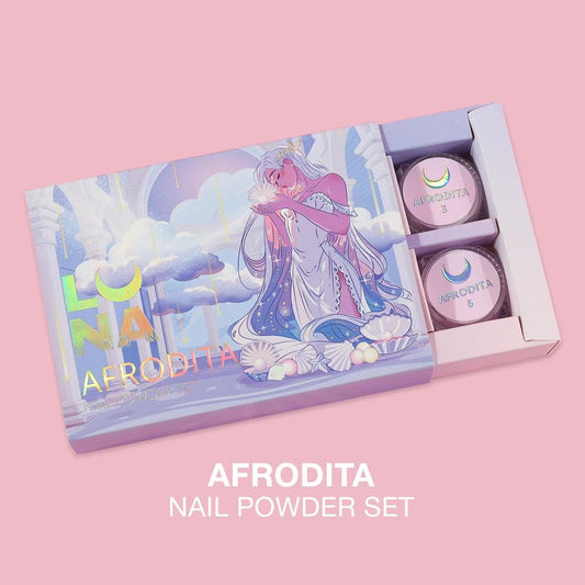 Kit de poudres miroir LUNAmoon Afrodita 6 pièces